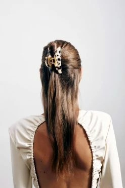 Machete Grande Heirloom Claw In Blue Checker