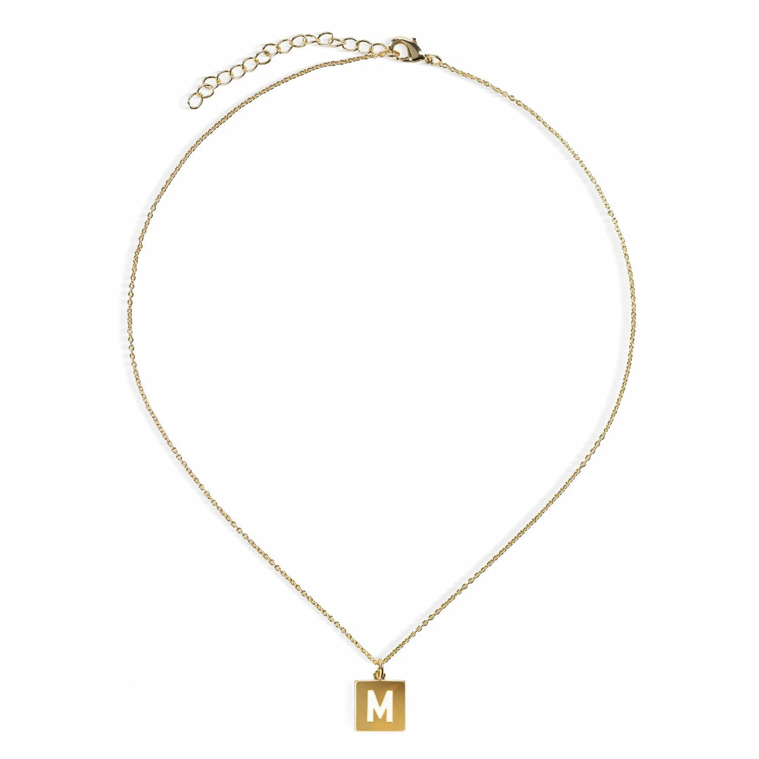 Machete Summer SALE 20" Letter Charm Necklace 4 Machete Summer SALE 20" Letter Charm Necklace