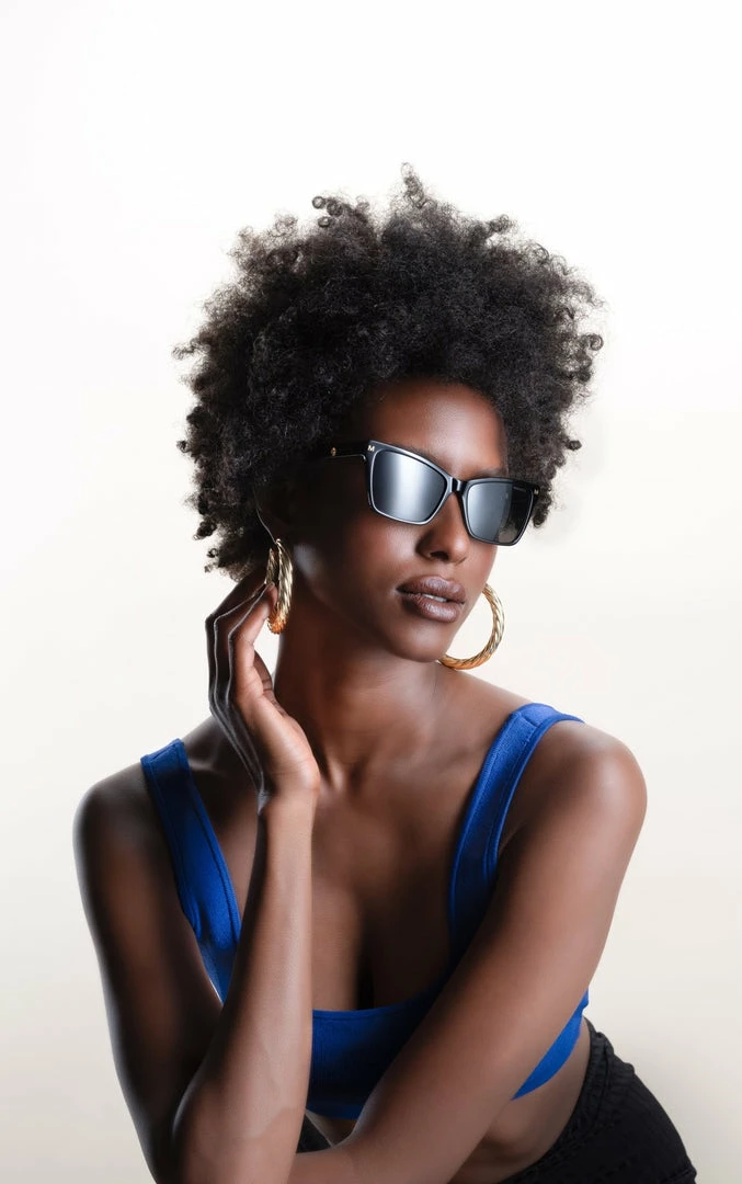 Machete Jewelry 2.5" Twist Hoops In Silver 4 Machete Jewelry 2.5" Twist Hoops In Silver