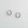 Machete Build Your Own: Charm Hoops Chunky Hoops In Silver