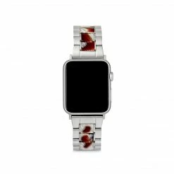 Machete Summer SALE Apple Watch Band In Stainless Steel & Canyon Brown
