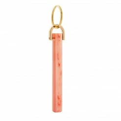 Machete Tech Bar Keychain In Bright Pink