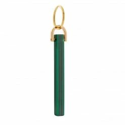 Machete Bar Keychain In Malachite