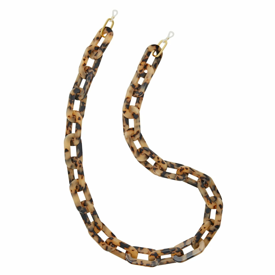 Machete Chunky Sunglass Chain In Blonde Tortoise 3 Machete Chunky Sunglass Chain In Blonde Tortoise