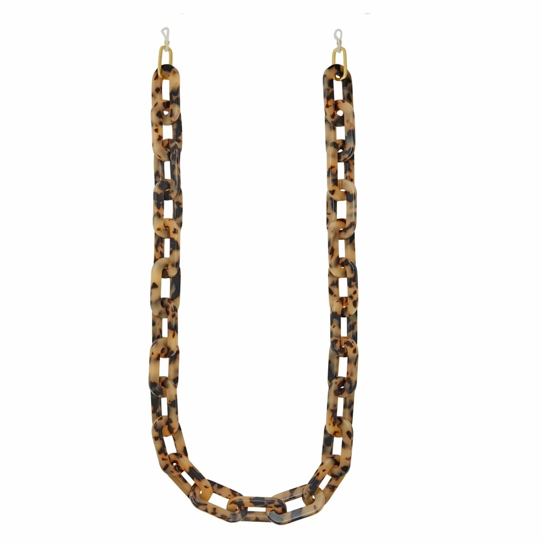 Machete Chunky Sunglass Chain In Blonde Tortoise 4 Machete Chunky Sunglass Chain In Blonde Tortoise