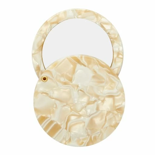 Machete Mirrors Circle Mirror In Ivory 7 Machete Mirrors Circle Mirror In Ivory