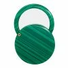 Machete Circle Mirror In Malachite Mirrors