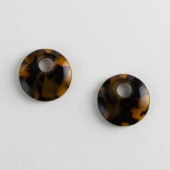 Machete Disc Charms In Classic Tortoise