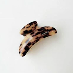 Machete Grande Heirloom Claw In Blonde Checker THE SPOTLIGHT