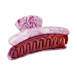 Machete Grande Heirloom Claw In Marbled Orchid