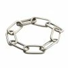 Machete Grande Solid Sterling Paperclip Chain Bracelet In Silver Bracelets, Bangles, & Cuffs