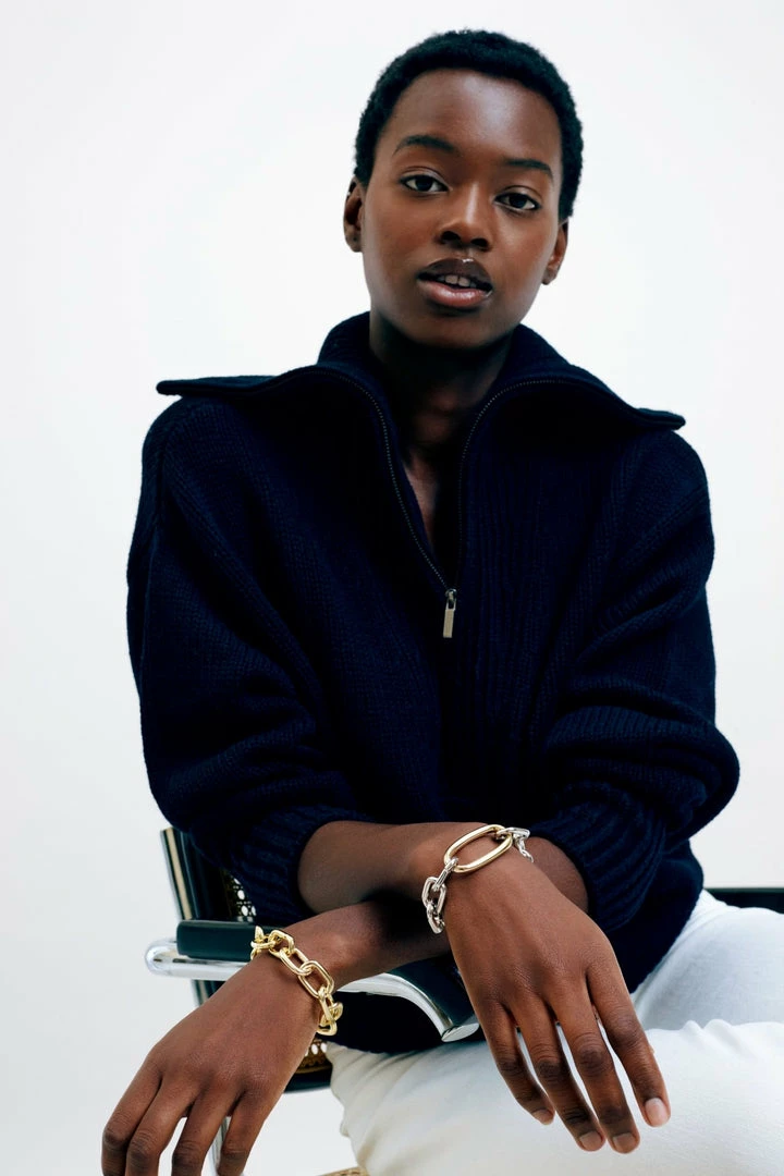 Machete Interchangeable Link Bracelet In 14k Gold 4 Machete Interchangeable Link Bracelet In 14k Gold