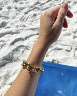 Machete Interchangeable Link Bracelet In 14k Gold 11 Machete Interchangeable Link Bracelet In 14k Gold