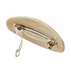 Machete Claws & Clips Jumbo Oval Clip In Alabaster