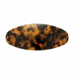 Machete Jumbo Oval Clip In Classic Tortoise