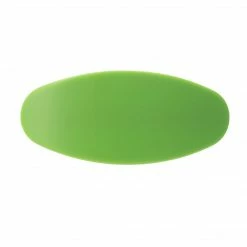 Machete Jumbo Oval Clip In Neon Green