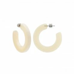 Machete Kate Hoops In Cream Dot