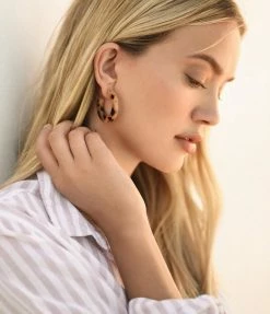 Machete Kate Hoops In Mango Tortoise