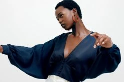 Machete Large Hoops In Ivory