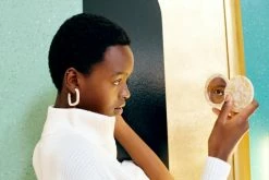 Machete Midi Square Hoops In Ivory Jewelry