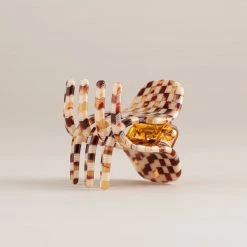 Machete Mini Claw In Tortoise Checker