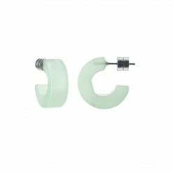 Machete Jewelry Muse Hoops In Sea Glass