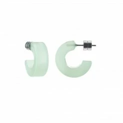 Machete Jewelry Muse Hoops In Sea Glass