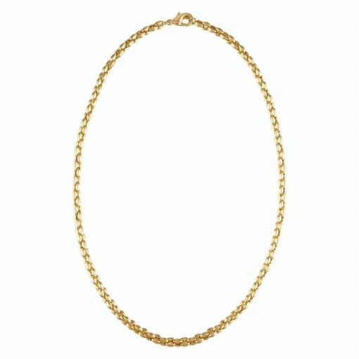 Machete Nautical Bead Necklace In Gold