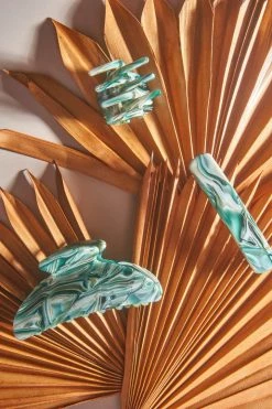 Machete Claws & Clips No. 3 Heirloom Clip In Stromanthe