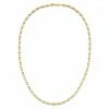 Machete Petite Coffee Bead Necklace In Gold