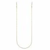 Machete Petite Paperclip Sunglass + Mask Chain In Gold Eyewear Chains