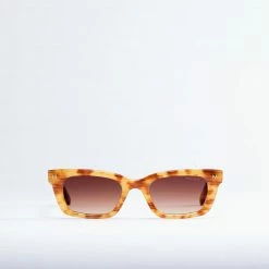 Machete Eyewear Ruby Sunglasses In Light Tortoise Stripe