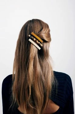 Machete Large Slim Clip In Classic Tortoise Summer SALE