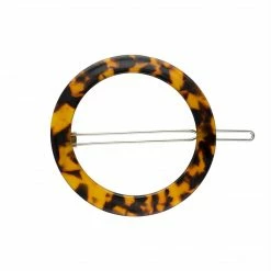 Machete Small Circle Clip In Classic Tortoise Summer SALE