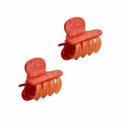 Machete Twin Heirloom Claws In Poppy Claws & Clips